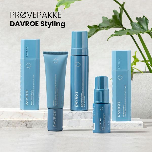 Hovedbilde Davroe Styling Prøvepakke