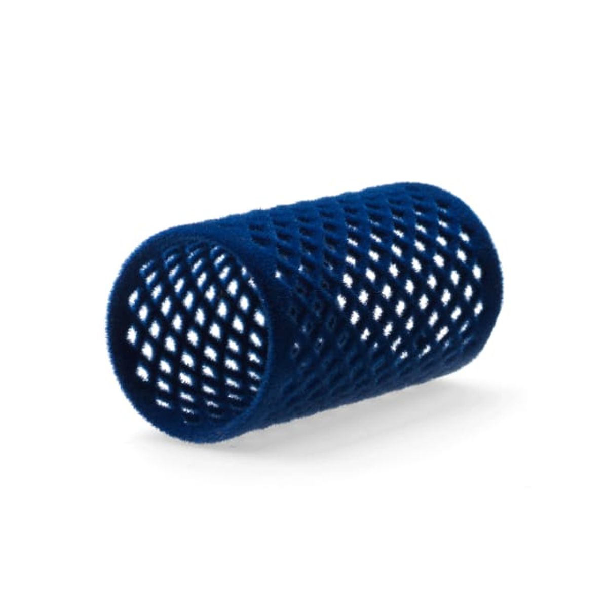 Hårrull Velour Blå 36 mm